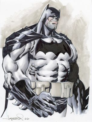 Aaron Lopresti | BATMAN (Dark Knight style) | Aaron Lopresti
