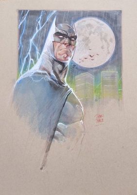 Dylan Teague - 1 Original colour drawing - Batman - 2018 | Catawiki