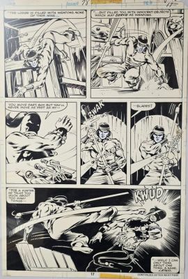 Mike Zeck and Gene Day - 1 Original page - sang chi - The Hands of Shang-Chi, Master of Kung Fu #78 - Marvel Original Art 1979 - Mike Zeck and Gene Day - 1979
