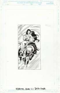 Buscema, John - ESSENTIAL CONAN #1 Back Cover | ComicConnect