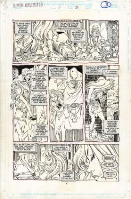 Romita Jr., John - X-MEN UNLIMITED #7 Interior Page | Metropolis Comics