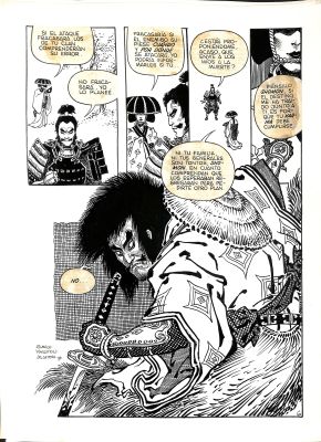 Enrique Alcatena - Tavola Originale - Karma capitolo 6- pag 6 | Love Original Art