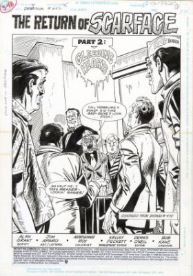 Aparo, Jim - DETECTIVE COMICS (1937-2011; 2016-) #642 Title Splash | ComicConnect
