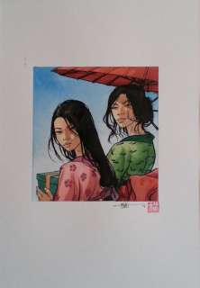 Genet, Frédéric, Original Illustration | Samourai | Catawiki