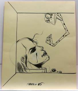 CADELO - DESSIN DEDICACE 1 Dessin original Ã  l’encre sur papier épais signé Cadelo [...] | Arthema Auction