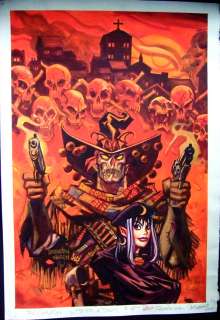 Dan Brereton | GUNWITCH Outskirts Of Doom TPB COVER PAINTING | Black Line Fever