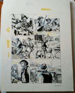 Serpieri, Paolo Eleuteri | planche originale (p.11)  - Histoires indiennes | Catawiki