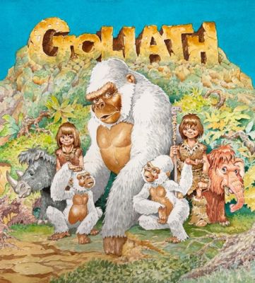 MIKE PLOOG Original GOLIATH Book Cover Painting Art 1999 | eBay US