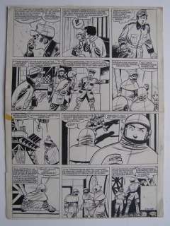 Paape, Eddy | Originele pagina (p.29)  - Jan Kordaat  - De bevrijding van prof. Stagmus  - (1954) | Catawiki