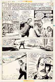 John Calnan Ghosts #53 Complete 4-Page Story Original Art (DC, 1977). The complete story "The Haunted - | Heritage