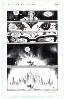 John K. Snyder III and Jay Geldhof Mister E #2 Story Page 6 Original Art (DC, 1991). Very nice page from the -