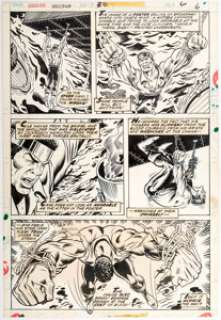 Rich Buckler and Keith Pollard Power Man #30 Page 6 Original Art (Marvel, 1976). Luke Cage makes a daring - | Heritage