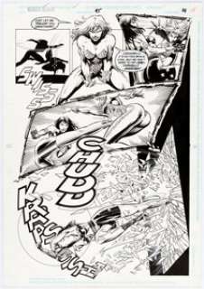 Mike Deodato Jr. Wonder Woman #95 Page 14 Original Art (DC, 1995).... | Heritage