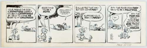 Walt Kelly Pogo Daily Comic Strip Original Art dated 5-11-59 (Hall Syndicate, 1959). ... | Heritage