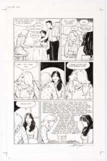 Terry Moore Strangers in Paradise V2#85 Story Page 10 Francine Original Art (Abstract Studios, 2006).... | Heritage