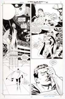 John Buscema and Kevin Nowlan Superman: Blood of My Ancestors #1 Page 62 Original Art (DC, 2003).... | Heritage