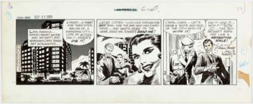 Joe Kubert Tales of the Green Beret Comic Strip Original Art dated 9-12-1966 (Chicago Tribune, 1966).... | Heritage