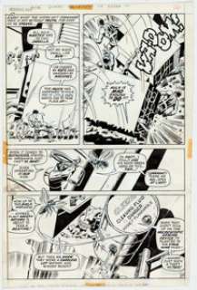 Herb Trimpe and John Severin Incredible Hulk #154 Page 17 Original Art (Marvel, 1972).... | Heritage