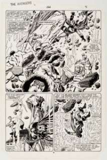 John Buscema and Tom Palmer The Avengers #266 Story Page 5 Original Art (Marvel, 1986).... | Heritage