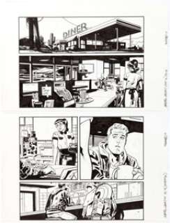 Esad Ribic, Steve McNiven, Chris Samnee, and Others Marvel Legacy #1 Story Page 18 Original Art Group of 2 (Marvel... (Total: 2 Original Art)