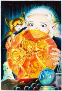 Barry Blair Elflord Painting Original Art (c. 1997-98)....