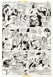 Pablo Marcos and John Calnan World’s Finest Comics #241 Partial Story Original Art Group of 8 (DC, 1976).... (Total: 8 Original Art) | Heritage