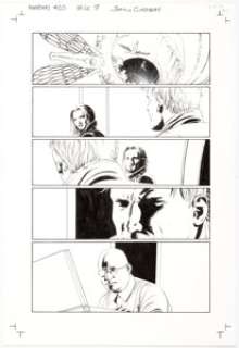John Cassaday Planetary #20 Story Page 6 Original Art (DC, 2004)....