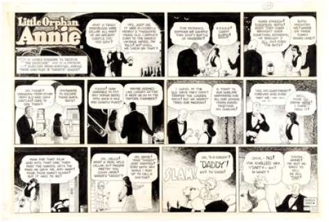 Harold Gray Little Orphan Annie Sunday Comic Strip Original Art dated 10-9-66 (Chicago Tribune Syndicate, 1966).... | Heritage
