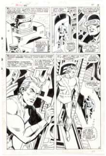 Don Heck, Werner Roth, and John Tartaglione The X-Men #45 Story Page 6 Original Art (Marvel, 1968).... | Heritage