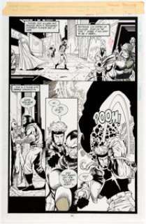  - Ron Lim and Keith Aiken Silver Surfer Annual #7 Story Page 7 Original Art (Marvel, 1994)....