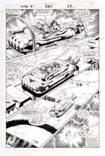 John Byrne, Jerry Ordway, and Al Vey Fantastic Four #282 Story Page 17 Original Art (Marvel, 1985).... | Heritage