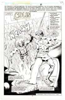 Alan Davis and Mark Farmer Excalibur #46 Splash Page 6 Original Art (Marvel, 1992).... | Heritage