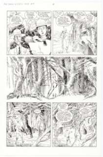  - Kevin O‘Neill The League of Extraordinary Gentlemen #4 Story Page 14 Original Art (DC, 2003)....