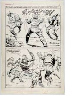 Larry Lieber and John Tartaglione Rawhide Kid #65 Story Page 14 Original Art (Marvel Comics, 1968).... | Heritage