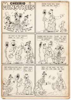  - Fred Schwab Star Comics #2 Story Page 1 Original Art (Chesler Publ., 1936-37)....