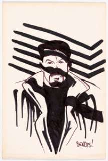  - Brian Michael Bendis -Speciality Illustration Original Art (c. 2000s)....