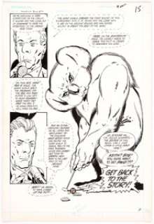 Keith Giffen and Bob Oksner Ambush Bug #2 Story Page 11 Original Art (DC, 1985)....