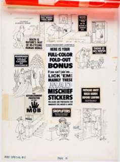 Al Jaffee MAD Super Special #6 Page 16 Original Art (EC, 1971). ... | Heritage