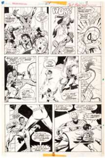 Sal Buscema, Mike Esposito, and Dave Hunt The Amazing Spider-Man #154 Story Page 2 Original Art (Marvel Comics, 19... | Heritage