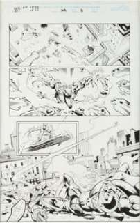 Sergio Cariello and Keith Champagne What If...? #108 Story Page 8 Original Art (Marvel, 1998)....