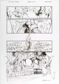 Greg Tocchini What If? Wolverine: Father #1 Story Page 20 Original Art (Marvel, 2011)....