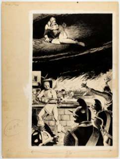 Herman Vestal Planet Stories Vol. 5 #5 Illustration Original Art (Love Romances Publishing Co., 1952). Herman - | Heritage