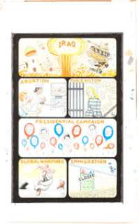 Al Jaffee MAD #482 Fold-In Complete 1-Page Story Original Art (EC Publ., 2007).  Not since the fantastic - | Heritage