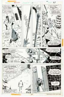Sal Buscema and Vince Colletta - Marvel Team up #36 Story Page 27 Original Art (Marvel,  1975) Spider-Man, Agent - | Heritage