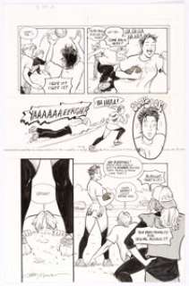 Terry Moore Strangers In Paradise #30 Story Page 3 Original Art (Abstract Studios, 2000). Sometimes in tag - | Heritage