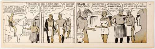 Wilson McCoy The Phantom Daily Comic Strip Original Art dated 6-5-59 (King Features Syndicate, 1959). As a - | Heritage