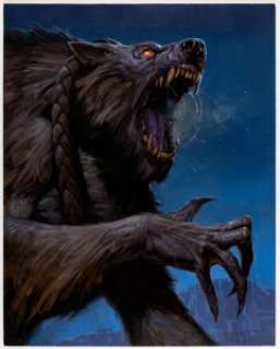 E. M. Gist | Werewolf By Night #4 Variant Cover Original Art (Marvel, 2021). | Heritage