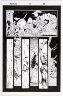 Greg Capullo, Todd McFarlane, And Danny Miki | Spawn #41 Story Page 17 Original Art (Image, 1996). | Heritage