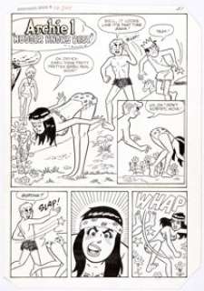 Dan Decarlo Jr. | Everything’s Archie #112 Complete 5-Page Story "Mudder Knows Best" Original Art (Archie, 1984). | Heritage