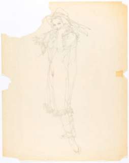 Alberto Vargas Nude Female Study Preliminary Illustration Original Art (c. 1940s- 1950s). Legendary pin-up artist - | Heritage